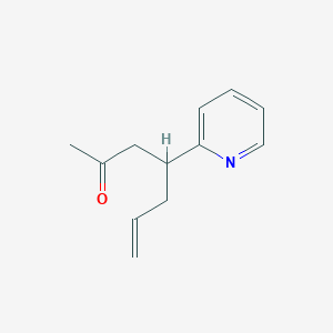 4-(Pyridin-2-yl)hept-6-en-2-one