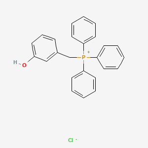 B14377772 [(3-Hydroxyphenyl)methyl](triphenyl)phosphanium chloride CAS No. 89611-15-4