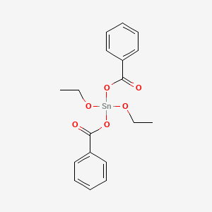 Bis(benzoyloxy)(diethoxy)stannane