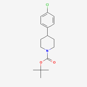 molecular formula C16H22ClNO2 B1437791 Tert-butyl 4-(4-chlorophenyl)piperidine-1-carboxylate CAS No. 946593-11-9