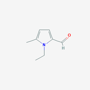 molecular formula C8H11NO B1437804 1-乙基-5-甲基-1H-吡咯-2-甲醛 CAS No. 39741-43-0