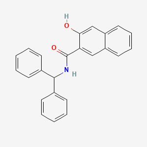 N-(Diphenylmethyl)-3-hydroxynaphthalene-2-carboxamide