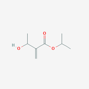 Butanoic acid, 3-hydroxy-2-methylene-, 1-methylethyl ester