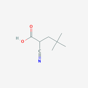 2-Cyano-4,4-dimethylpentanoic acid