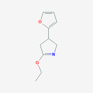 5-Ethoxy-3-(furan-2-yl)-3,4-dihydro-2H-pyrrole