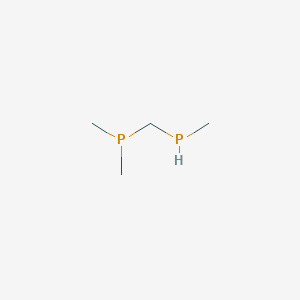 Dimethyl[(methylphosphanyl)methyl]phosphane