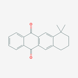 7,7-Dimethyl-7,8,9,10-tetrahydrotetracene-5,12-dione