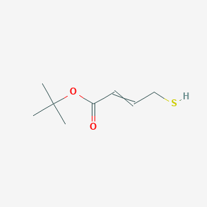 tert-Butyl 4-sulfanylbut-2-enoate