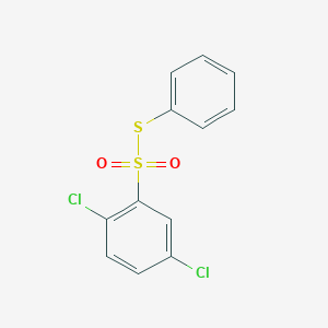 S-Phenyl 2,5-dichlorobenzene-1-sulfonothioate