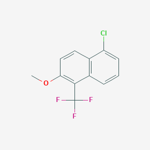 5-Chloro-2-methoxy-1-(trifluoromethyl)naphthalene