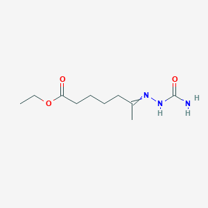 Ethyl 6-(2-carbamoylhydrazinylidene)heptanoate