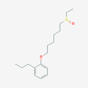 1-{[6-(Ethanesulfinyl)hexyl]oxy}-2-propylbenzene