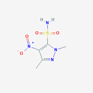 1,3-Dimethyl-4-nitro-1H-pyrazole-5-sulfonamide