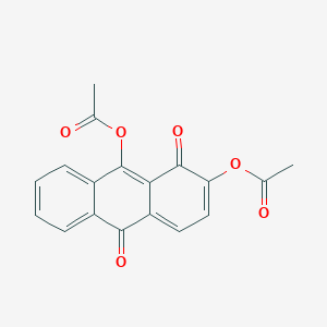 1,10-Dioxo-1,10-dihydroanthracene-2,9-diyl diacetate