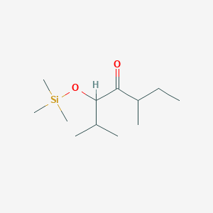 4-Heptanone, 2,5-dimethyl-3-[(trimethylsilyl)oxy]-