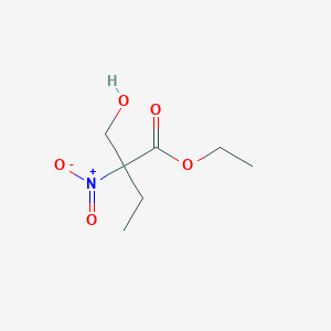 Ethyl 2-(hydroxymethyl)-2-nitrobutanoate