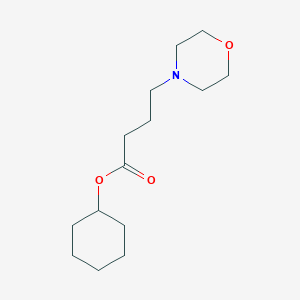 Cyclohexyl 4-(morpholin-4-yl)butanoate