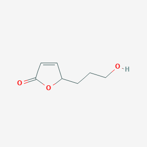 5-(3-Hydroxypropyl)furan-2(5H)-one