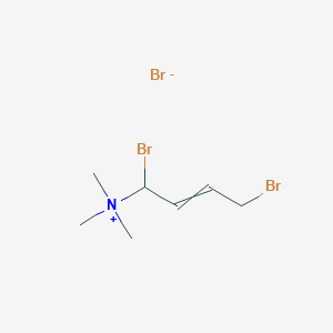 1,4-Dibromo-N,N,N-trimethylbut-2-en-1-aminium bromide