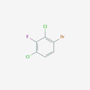molecular formula C6H2BrCl2F B1437860 1-Bromo-2,4-dichloro-3-fluorobenzene CAS No. 1000573-15-8