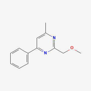 2-(Methoxymethyl)-4-methyl-6-phenylpyrimidine