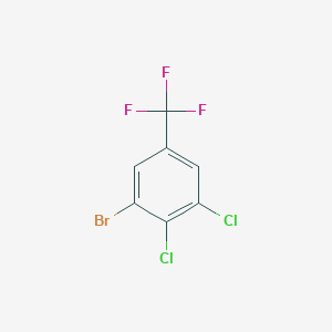 molecular formula C7H2BrCl2F3 B1437861 3-Bromo-4,5-dichlorobenzotrifluoride CAS No. 401-91-2
