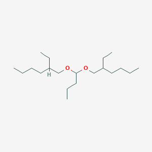 3-({1-[(2-Ethylhexyl)oxy]butoxy}methyl)heptane