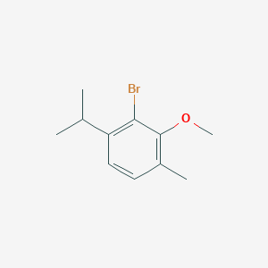 2-Bromo-3-methoxy-4-methyl-1-(propan-2-yl)benzene