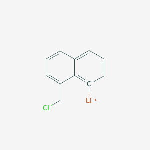 lithium;8-(chloromethyl)-1H-naphthalen-1-ide