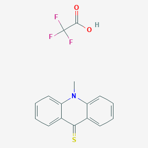 10-Methylacridine-9-thione;2,2,2-trifluoroacetic acid