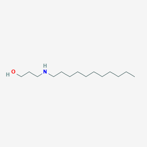 molecular formula C14H31NO B14378702 3-(Undecylamino)propan-1-ol CAS No. 88090-01-1