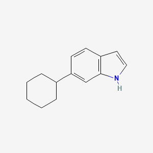 6-Cyclohexyl-1H-indole