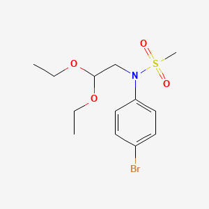 N-(4-Bromophenyl)-N-(2,2-diethoxyethyl)methanesulfonamide