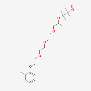 11,13,13,14-Tetramethyl-1-(2-methylphenoxy)-3,6,9,12-tetraoxapentadecan-14-OL