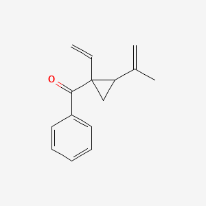 [1-Ethenyl-2-(prop-1-en-2-yl)cyclopropyl](phenyl)methanone