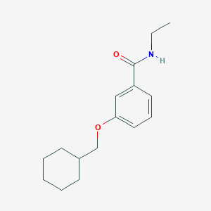 3-(Cyclohexylmethoxy)-N-ethylbenzamide