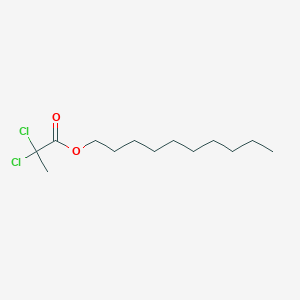 Propanoic acid, 2,2-dichloro-, decyl ester