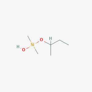 [(Butan-2-yl)oxy](dimethyl)silanol