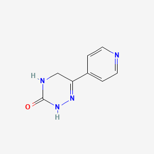 6-(Pyridin-4-yl)-4,5-dihydro-1,2,4-triazin-3(2H)-one