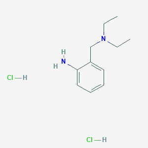 B1437894 2-Diethylaminomethyl-phenylamine dihydrochloride CAS No. 1185297-71-5