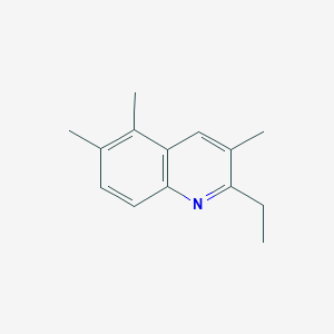 2-Ethyl-3,5,6-trimethylquinoline