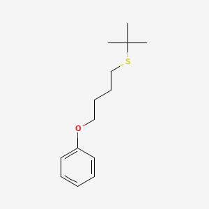 [4-(Tert-butylsulfanyl)butoxy]benzene