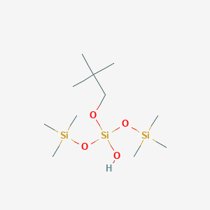 2,2-Dimethylpropyl bis(trimethylsilyl) hydrogen orthosilicate