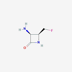 (3S,4S)-3-Amino-4-(fluoromethyl)azetidin-2-one