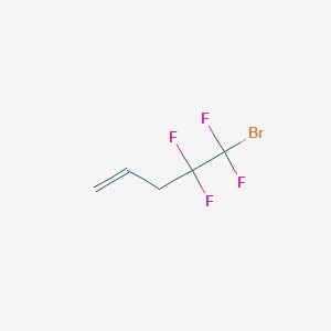 5-Bromo-4,4,5,5-tetrafluoropent-1-ene