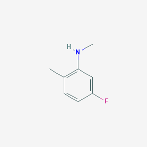 molecular formula C8H10FN B1437918 5-Fluoro-n,2-dimethylaniline CAS No. 881848-77-7