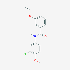 N-(3-Chloro-4-methoxyphenyl)-3-ethoxy-N-methylbenzamide