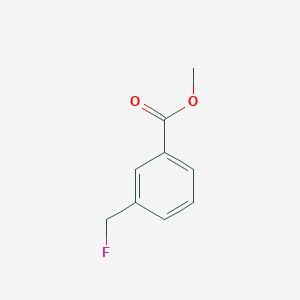 molecular formula C9H9FO2 B14379259 Methyl 3-(fluoromethyl)benzoate CAS No. 89540-39-6