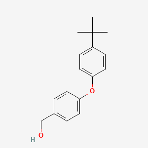 molecular formula C17H20O2 B1437926 [4-(4-Tert-butylphenoxy)phenyl]methanol CAS No. 1037141-25-5