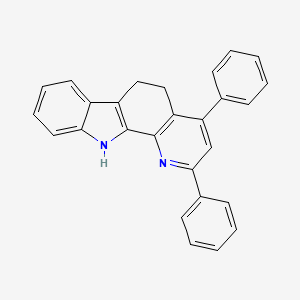 2,4-diphenyl-6,11-dihydro-5H-pyrido[2,3-a]carbazole